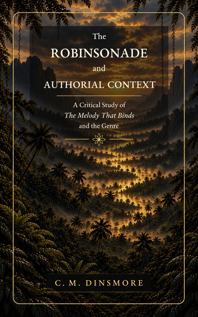 The Robinsonade and Authorial Context by C.M. Dinsmore — book cover